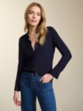 Baukjen Mildred Plain Shirt, Deep Indigo, Deep Indigo