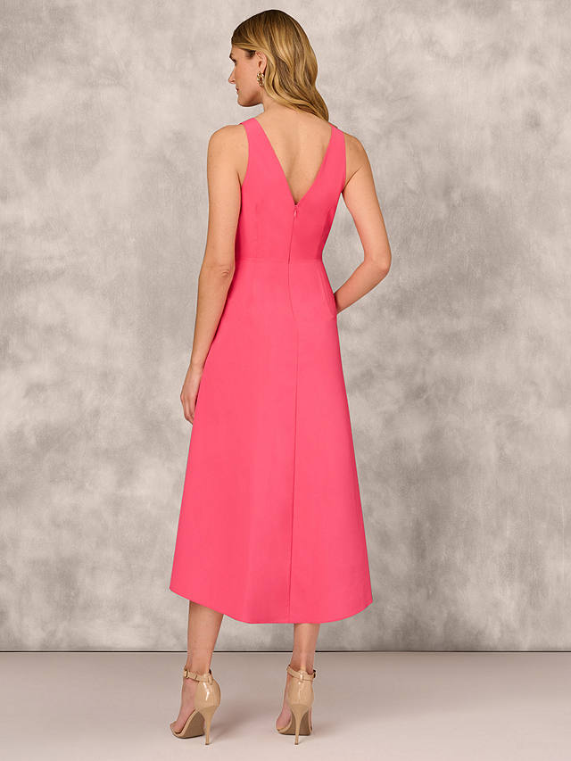 Aidan Mattox by Adrianna Papell Stretch Taffeta Midi Dress, Petunia