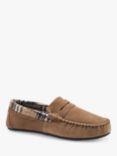 Hotter Repose Moccasin Slippers, Tan-st