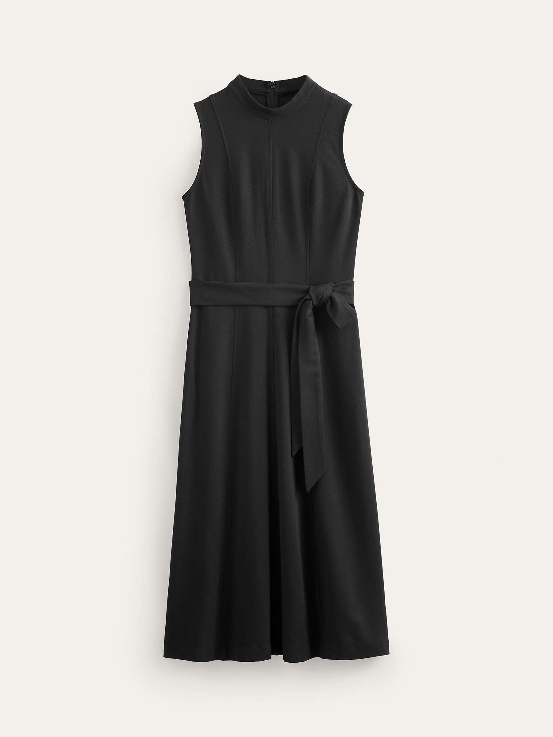 Buy Boden Nicola High Neck Midi Dress, Black Online at johnlewis.com
