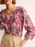 Boden Serena Cotton Blouse, Fantastical