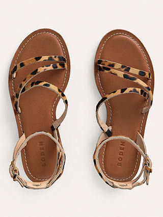 Boden Everyday Flat Sandals, Classic Leopard