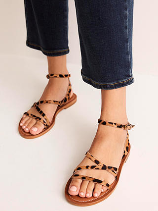Boden Everyday Flat Sandals, Classic Leopard