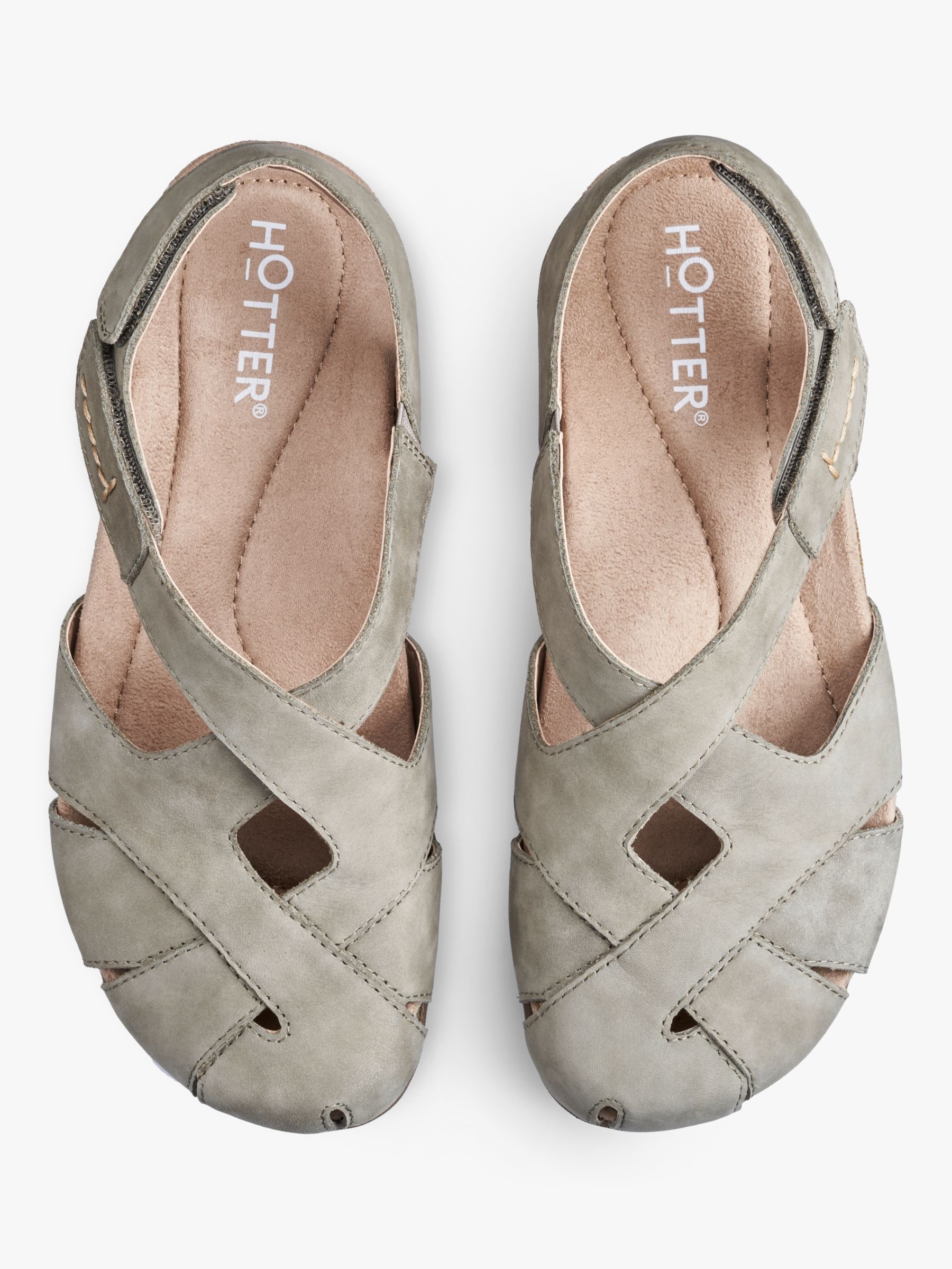 Buy Hotter Catskill II Closed Toe Sandals Online at johnlewis.com