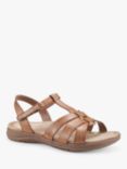 Hotter Rainer Wide Fit T-Bar Leather Sandals