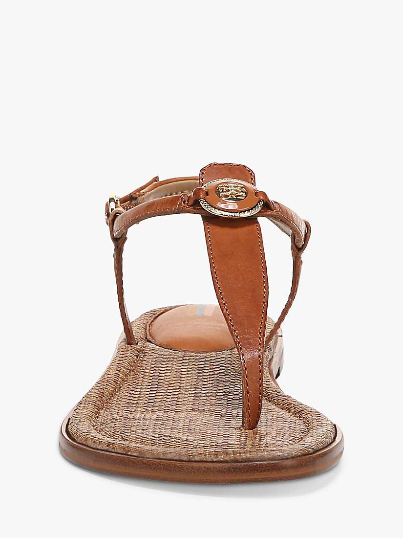 Buy Sam Edelman Gigi Signet Leather Flat Sandals Online at johnlewis.com