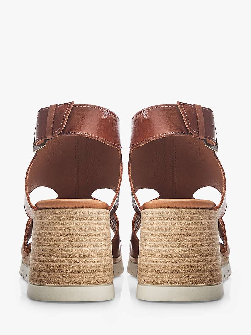 Buy Moda in Pelle Peyten Leather Wedge Heel Sandals Online at johnlewis.com