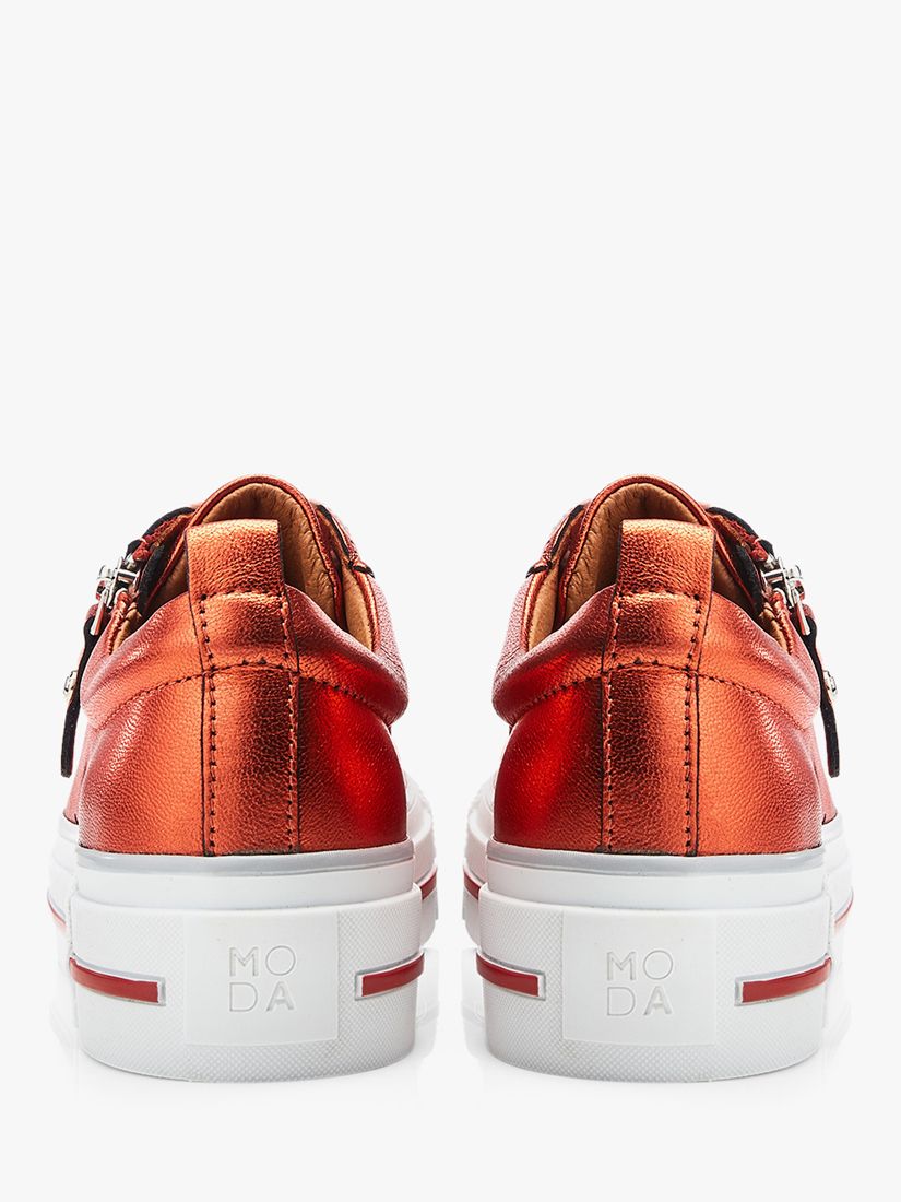 Buy Moda in Pelle Filician Leather Flatform Trainers Online at johnlewis.com