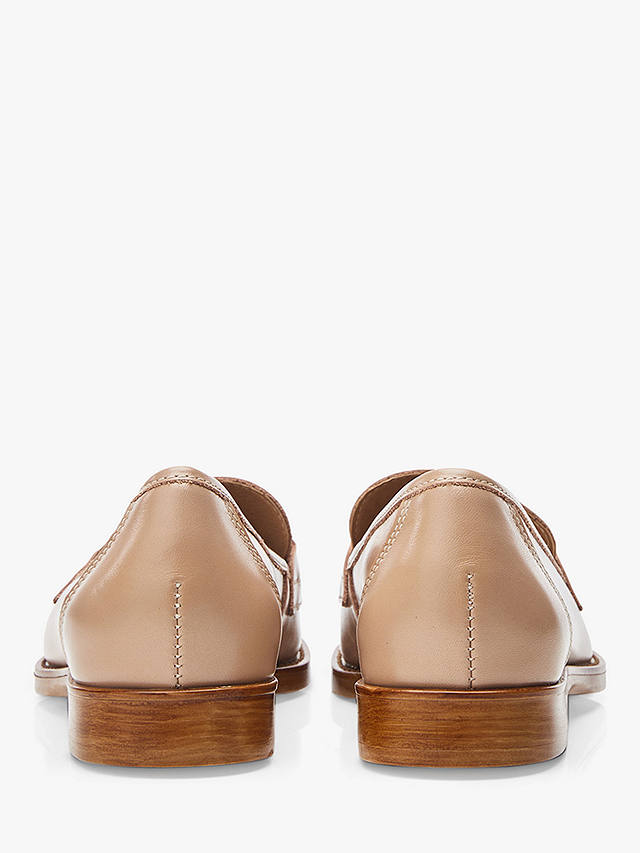 Moda in Pelle Elsbeth Leather Loafers, Cameo