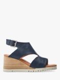 Moda in Pelle Peyten Leather Wedge Heel Sandals