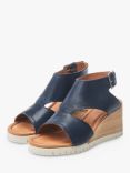 Moda in Pelle Peyten Leather Wedge Heel Sandals