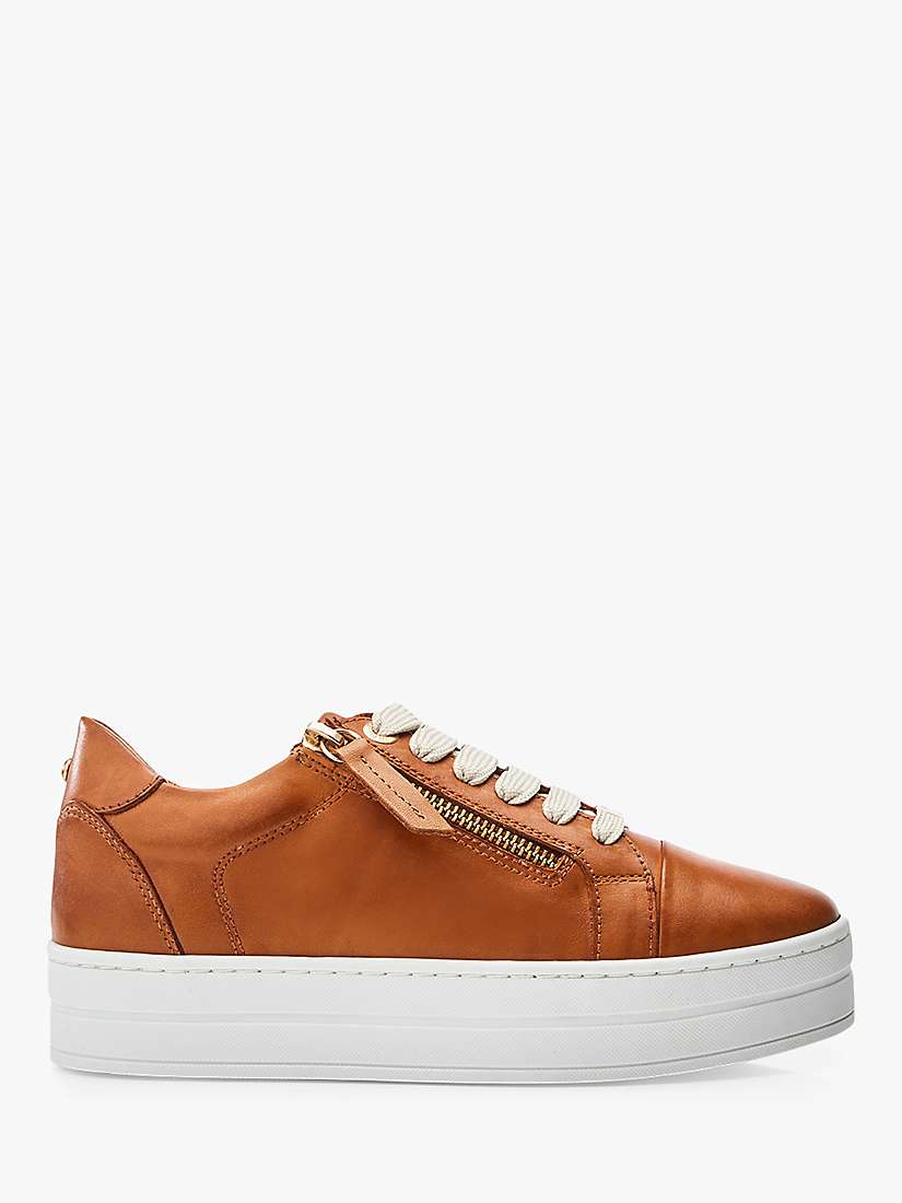 Buy Moda in Pelle Abbiy Leather Platform Trainers Online at johnlewis.com