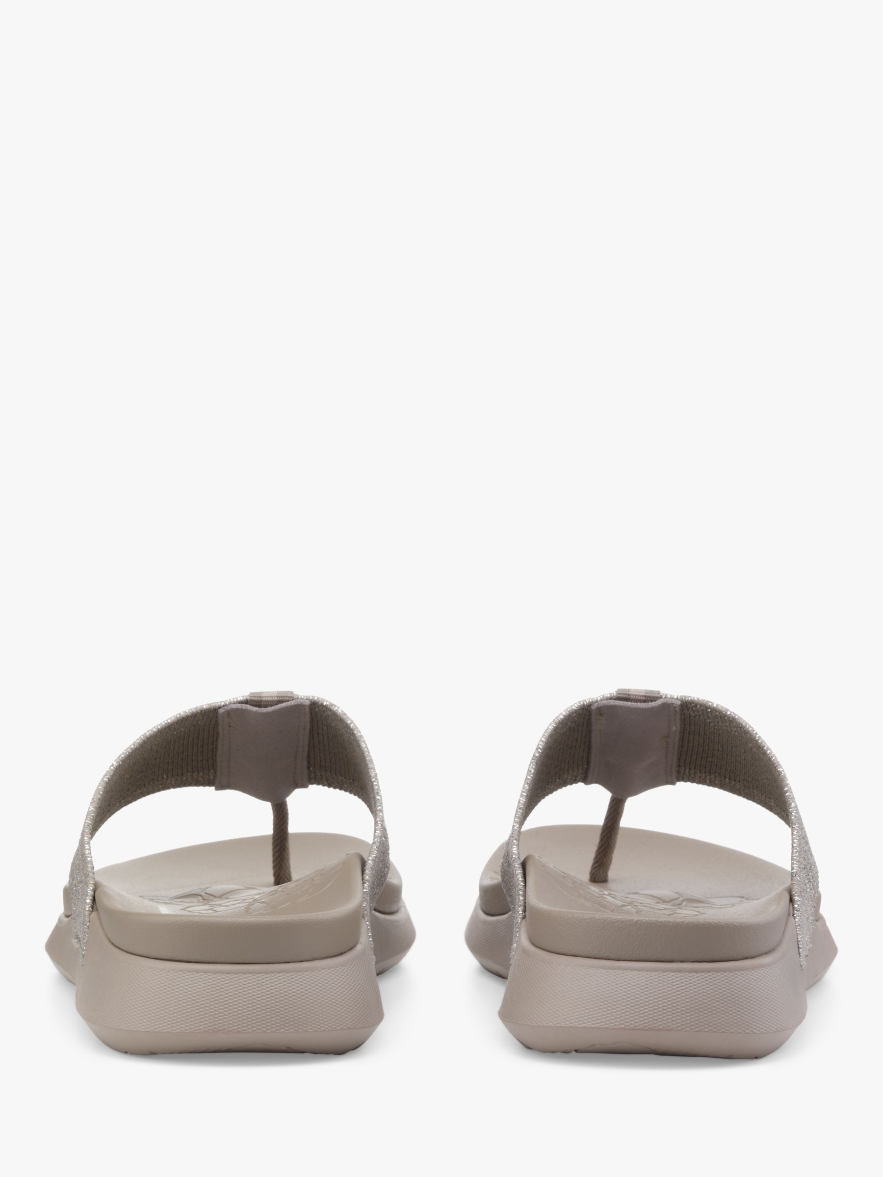 Hotter Kelly Adjustable Sandals, Mink at John Lewis & Partners