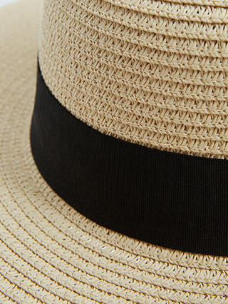 Reiss Lexi Wide Brim Paper Sun Hat, Natural