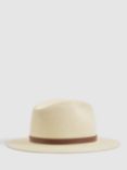 Reiss Gigi Paper Straw Sun Hat, Natural