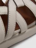 Reiss Naya Leather Platform Sandals