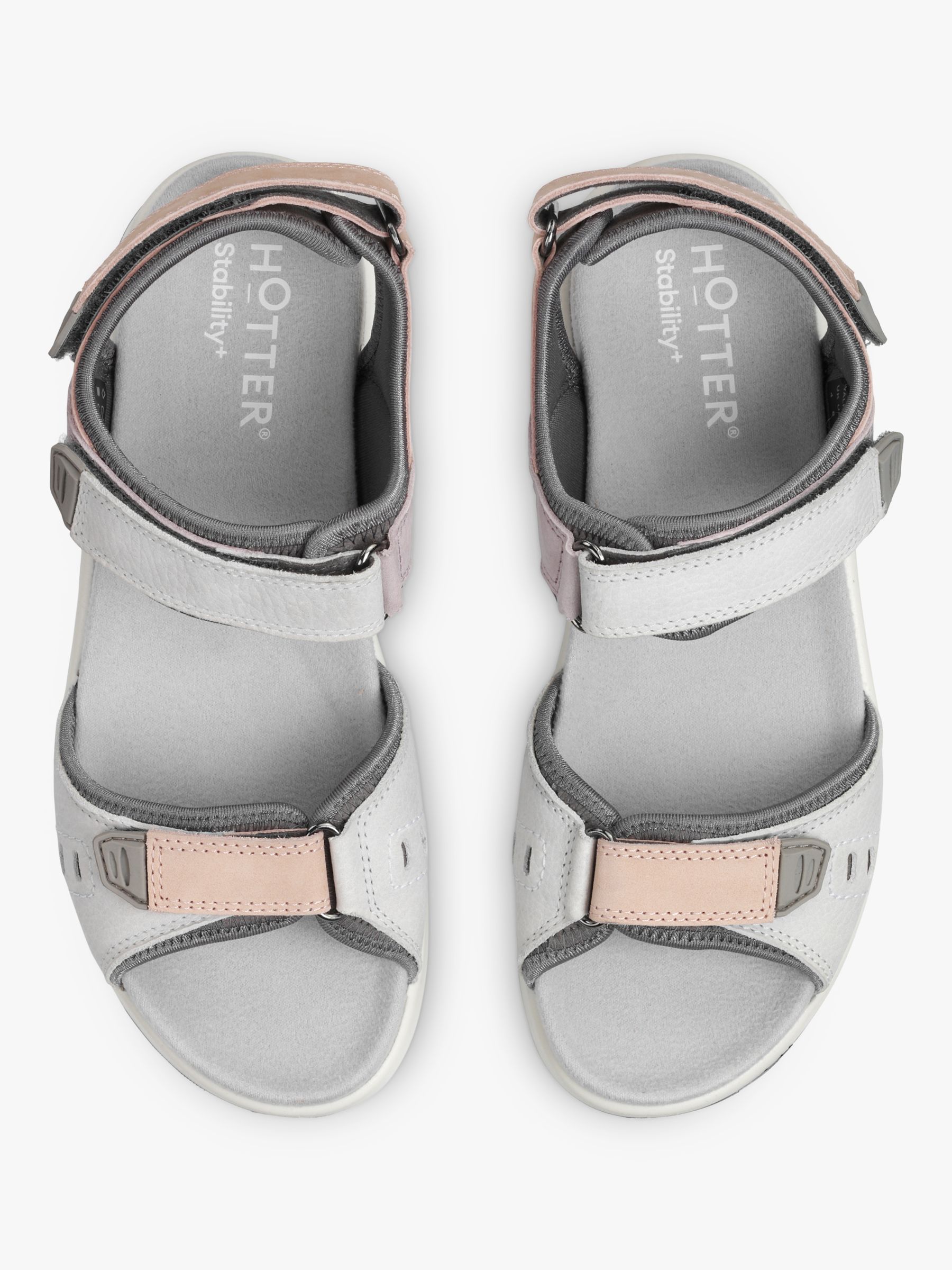Buy Hotter Walk II Nubuck Lightweight Walking Sandals Online at johnlewis.com
