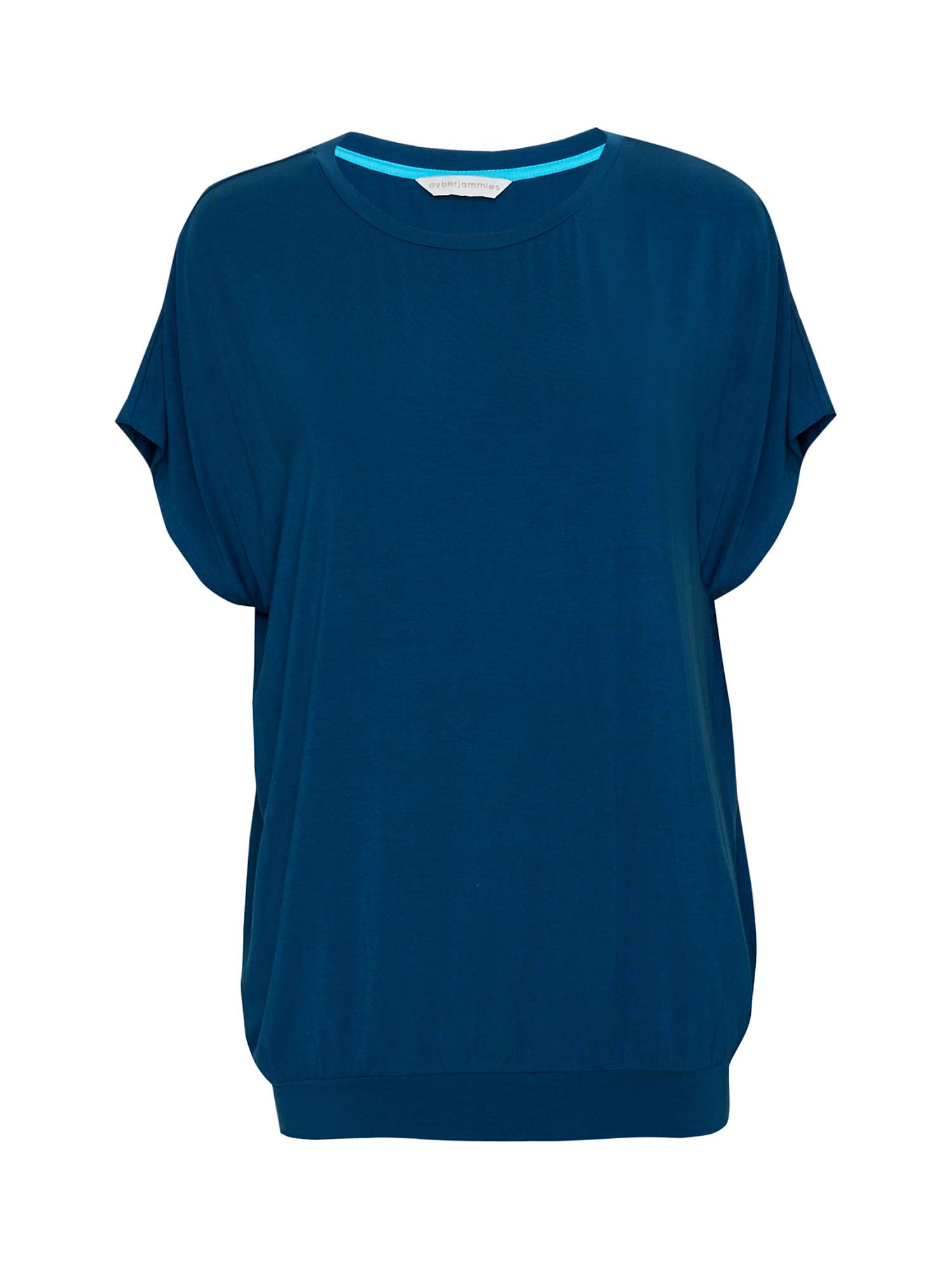 Buy Cyberjammies Cove Jersey Slouch Pyjama Top, Teal Online at johnlewis.com