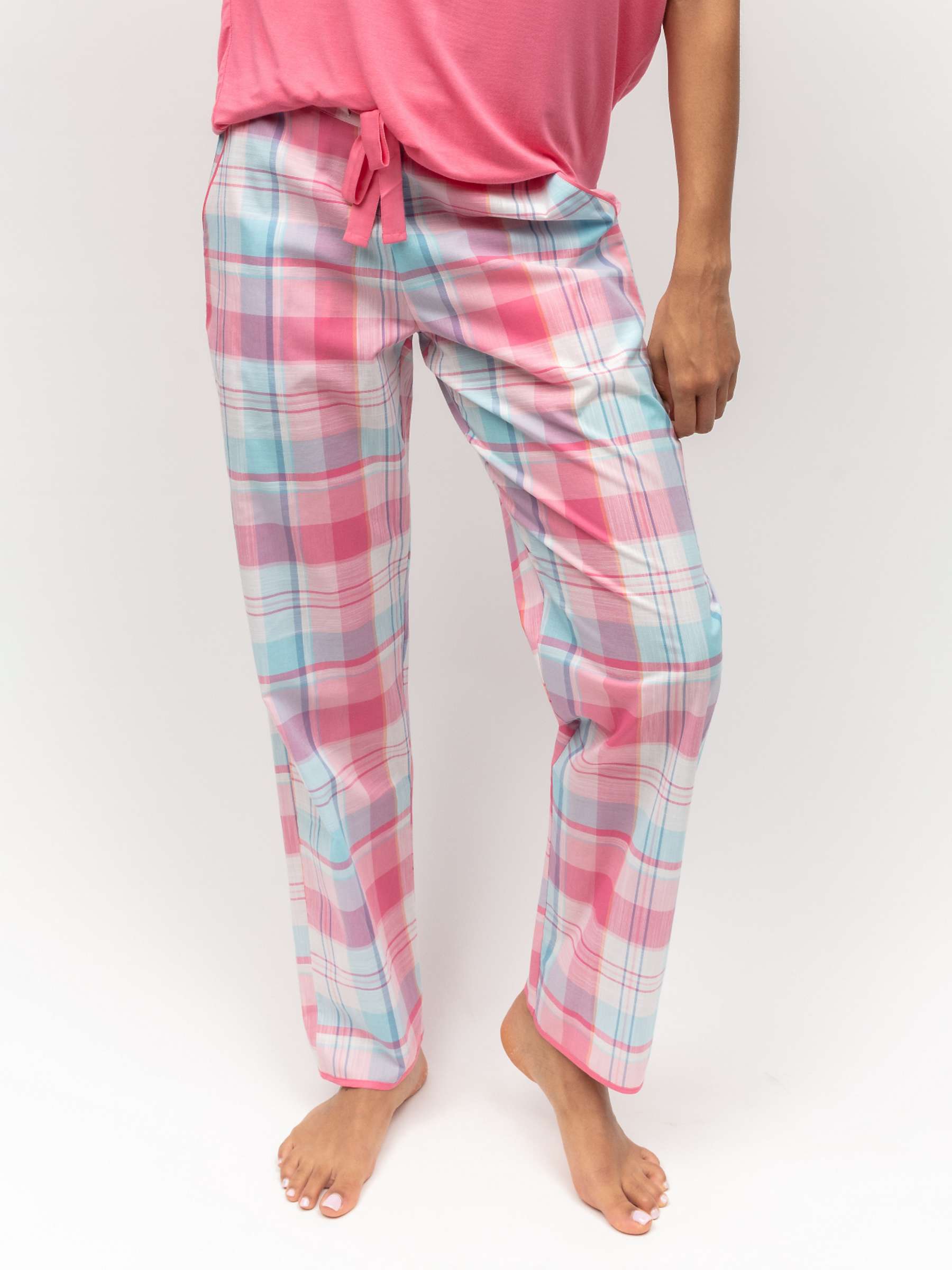 Buy Cyberjammies Shelly Check Pyjama Bottoms Online at johnlewis.com