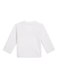Tommy Hilfiger Baby Logo Long Sleeve T-Shirt, White