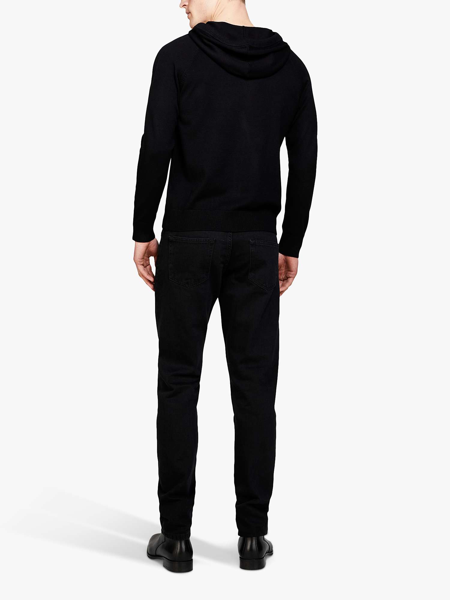 Buy SISLEY Berlin Slim Fit Jeans, Black Online at johnlewis.com