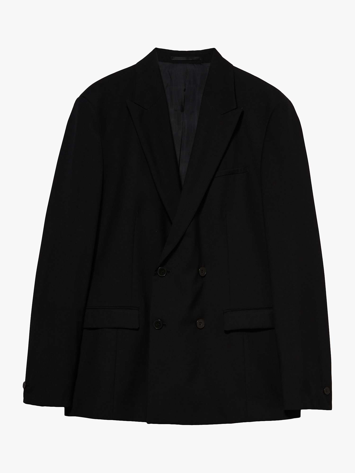 Buy SISLEY Slim Fit Comfort Suit Jacket, Black Online at johnlewis.com