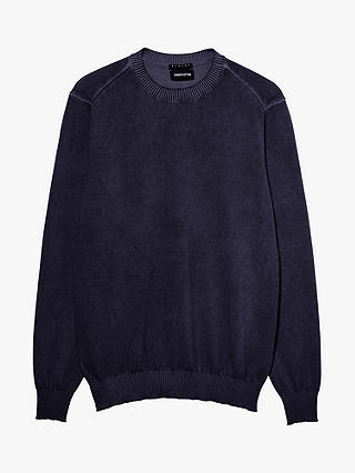 SISLEY Ombre Cotton Sweatshirt, Black