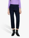 SISLEY Cropped Trousers, Blue
