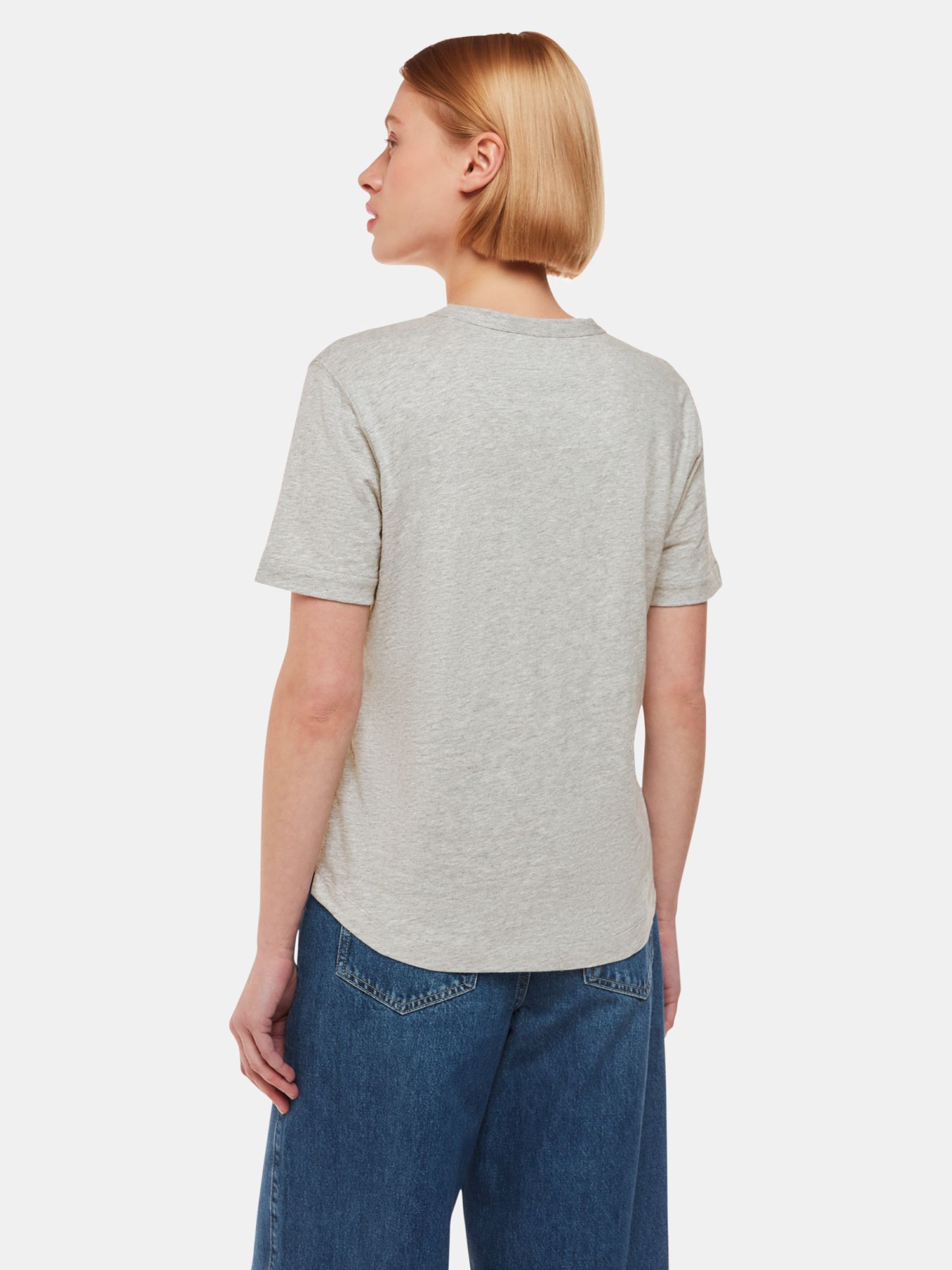 Buy Whistles Emily Ultimate T-Shirt Online at johnlewis.com