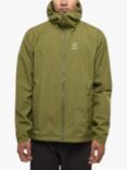 Haglöfs Korp Proof Men's Recycled Waterproof Jacket, Olive Green