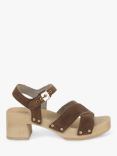 Scholl Pescura Cate Heeled Sandals, Cognac