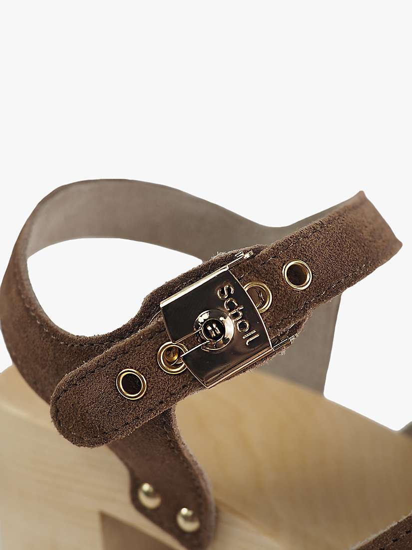 Buy Scholl Pescura Cate Heeled Sandals, Cognac Online at johnlewis.com