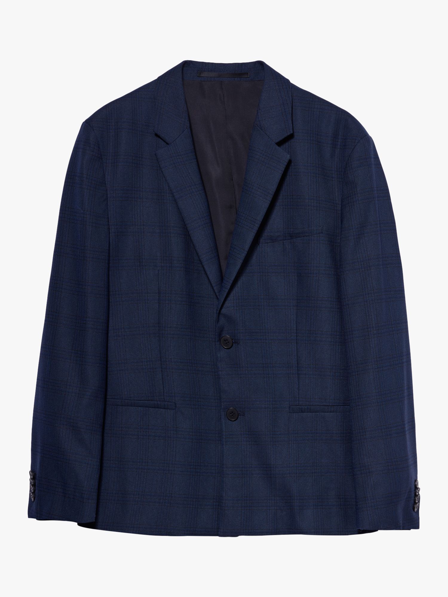 SISLEY Single Breast Slim Fit Suit Jacket, Blue, 52
