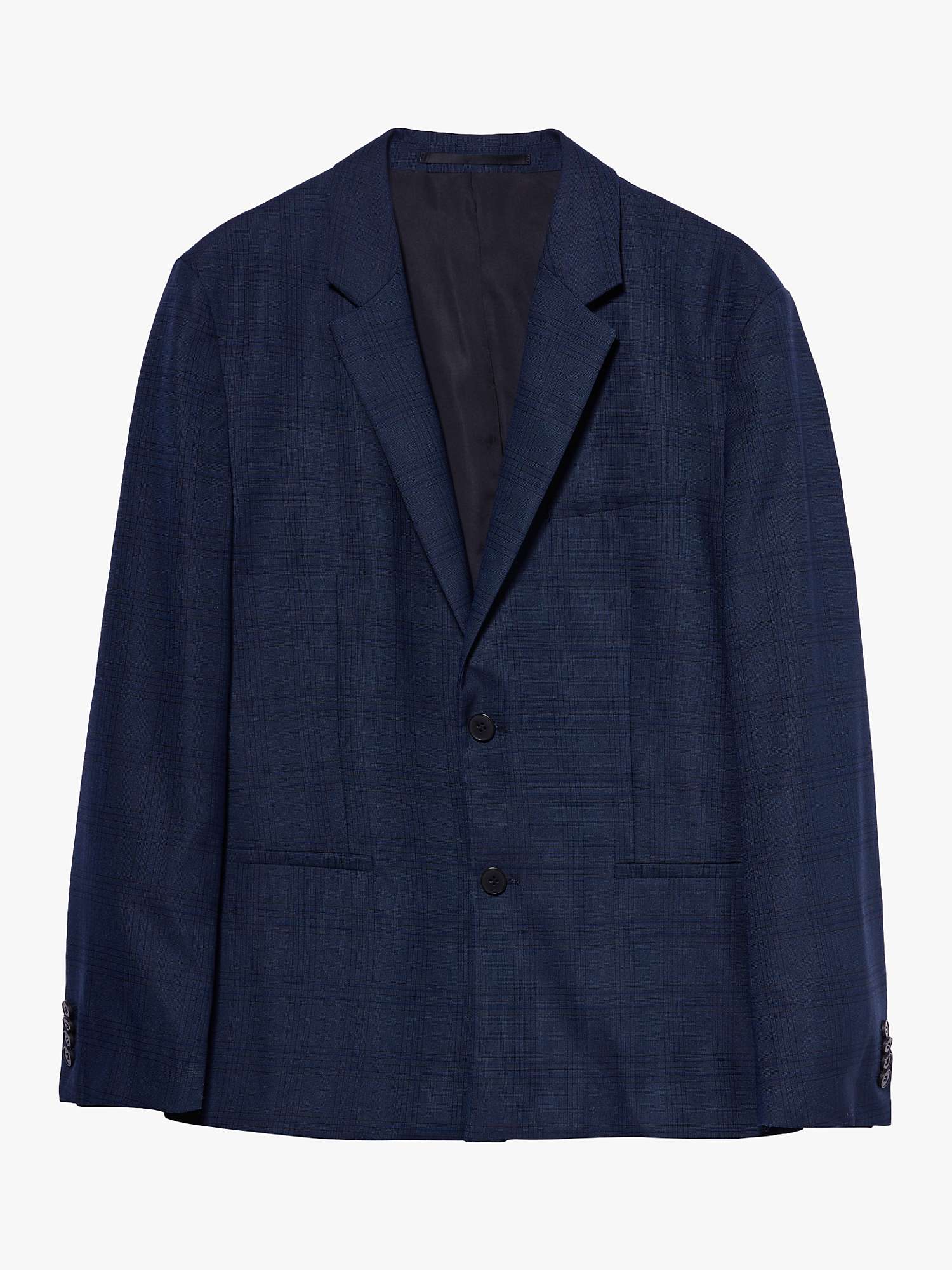 Buy SISLEY Single Breast Slim Fit Suit Jacket, Blue Online at johnlewis.com
