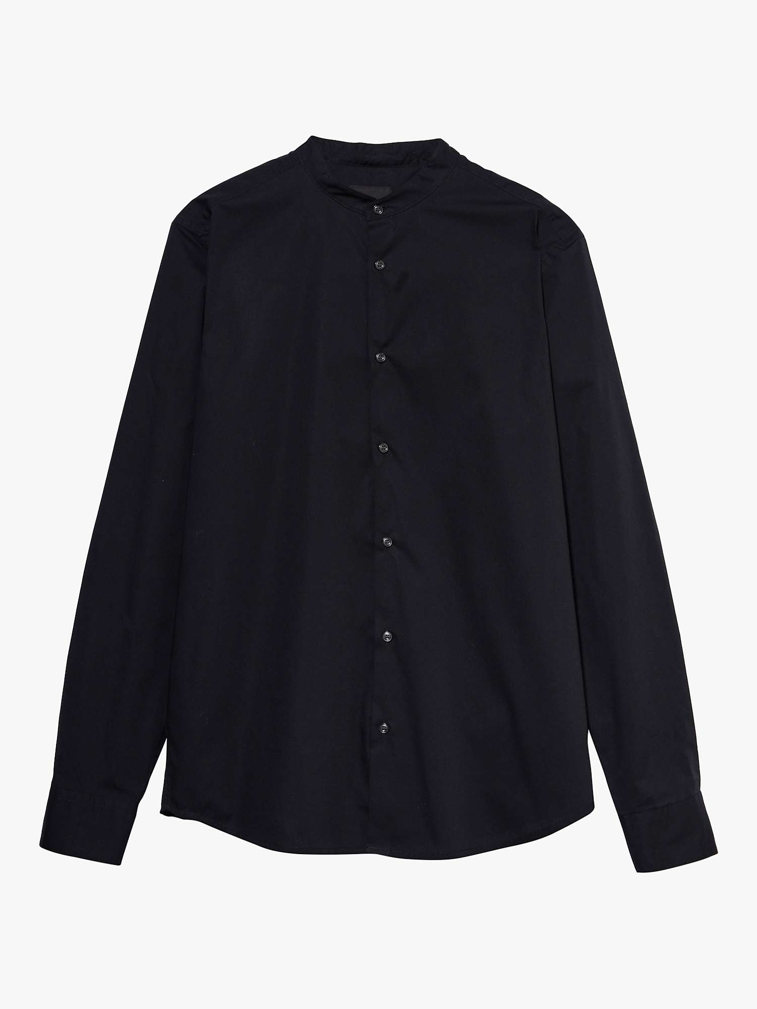 Buy SISLEY Mandarin Collar Slim Fit Shirt Online at johnlewis.com