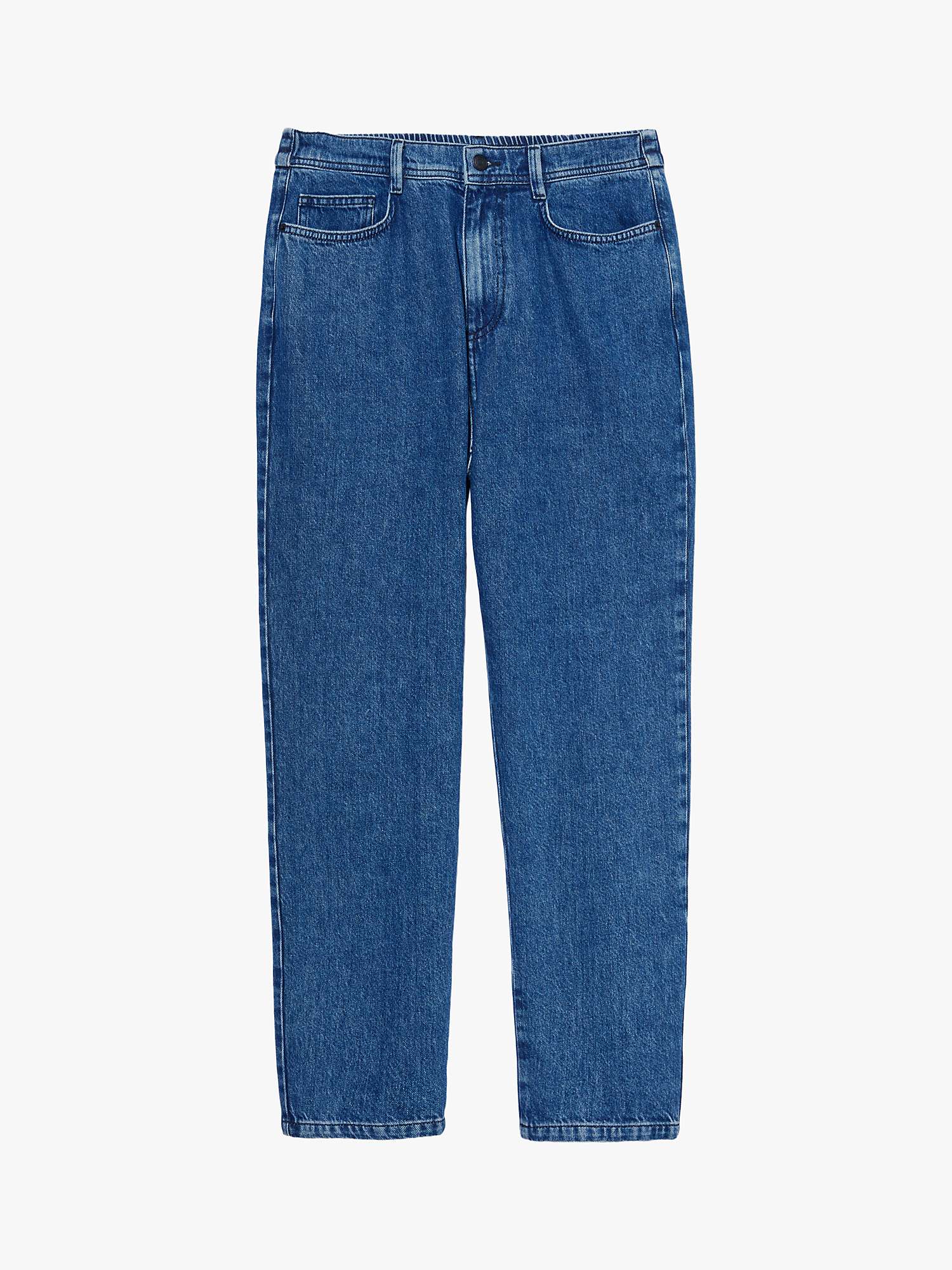 Buy SISLEY Relaxed Fit Jeans, Blue Online at johnlewis.com