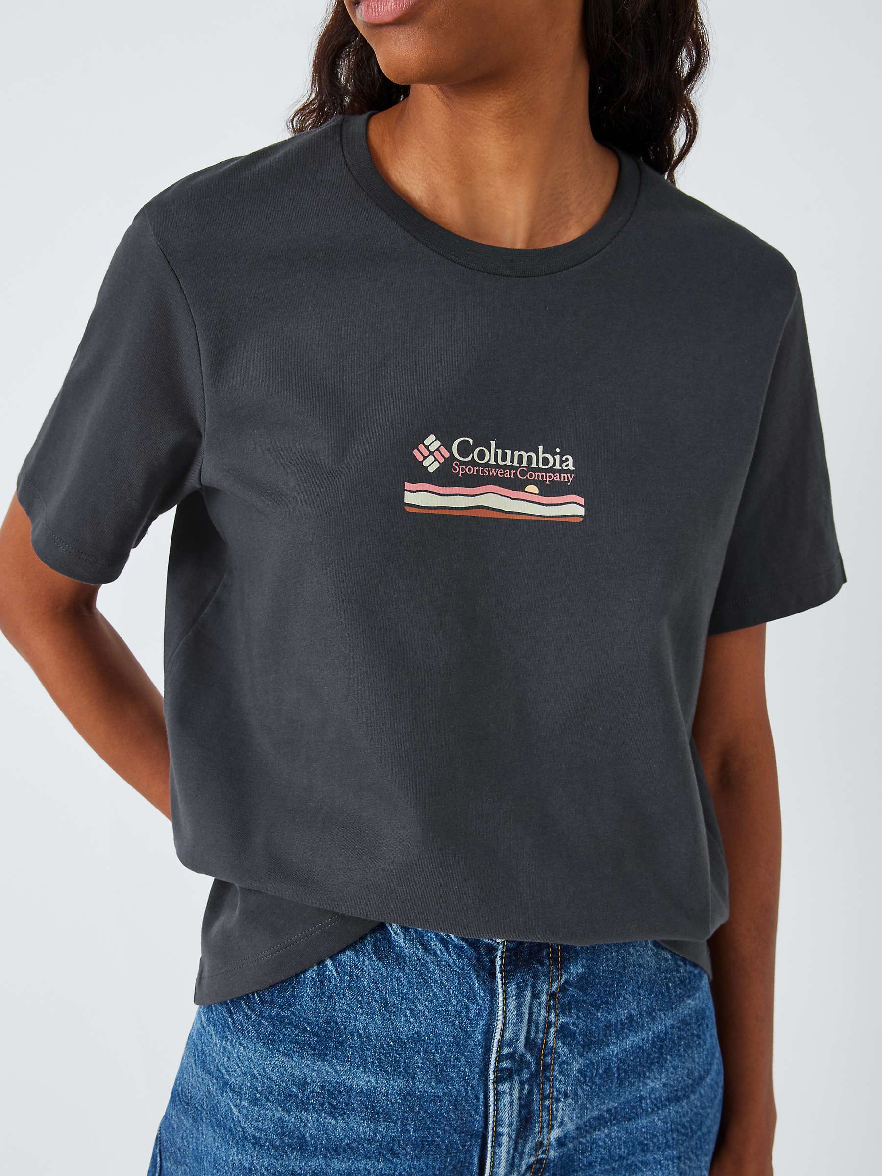 Buy Columbia Women's Boundless Beauty T-shirt, Shark Heritage Online at johnlewis.com