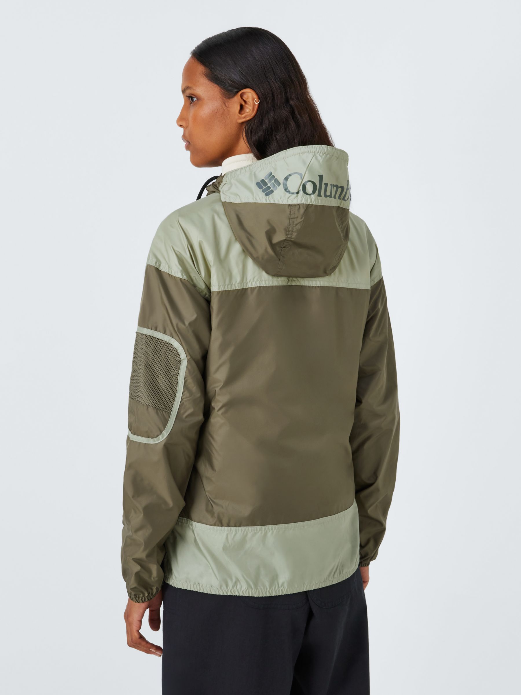 Columbia Women's Challenger Windbreaker Jacket, Stone Green, M