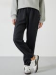 HUSH Monica Relaxed Trousers, Black