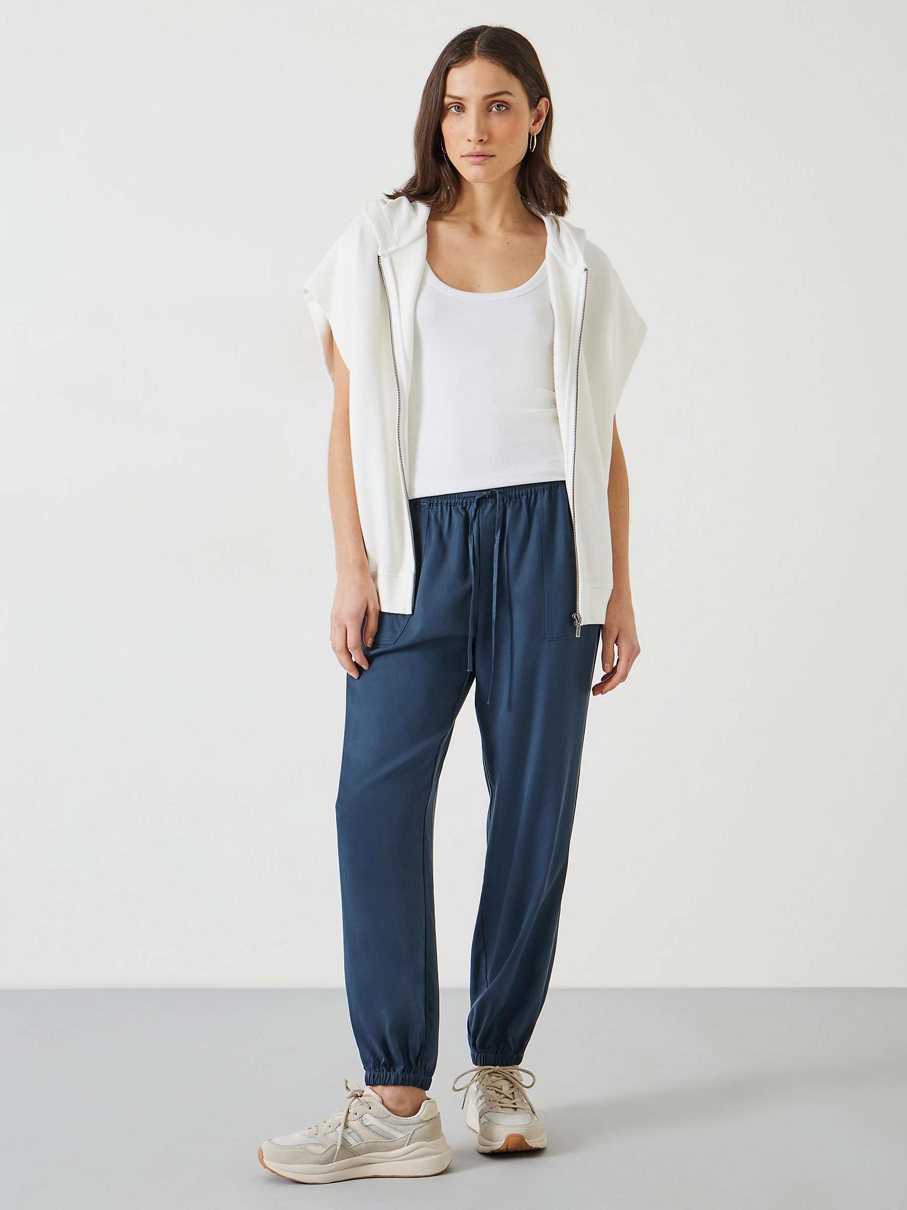 Buy HUSH Monica Relaxed Trousers Online at johnlewis.com