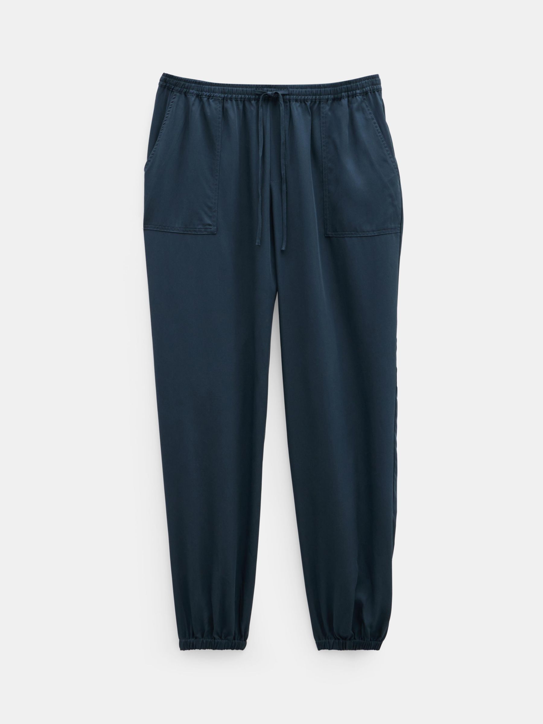 HUSH Monica Relaxed Trousers, Blue