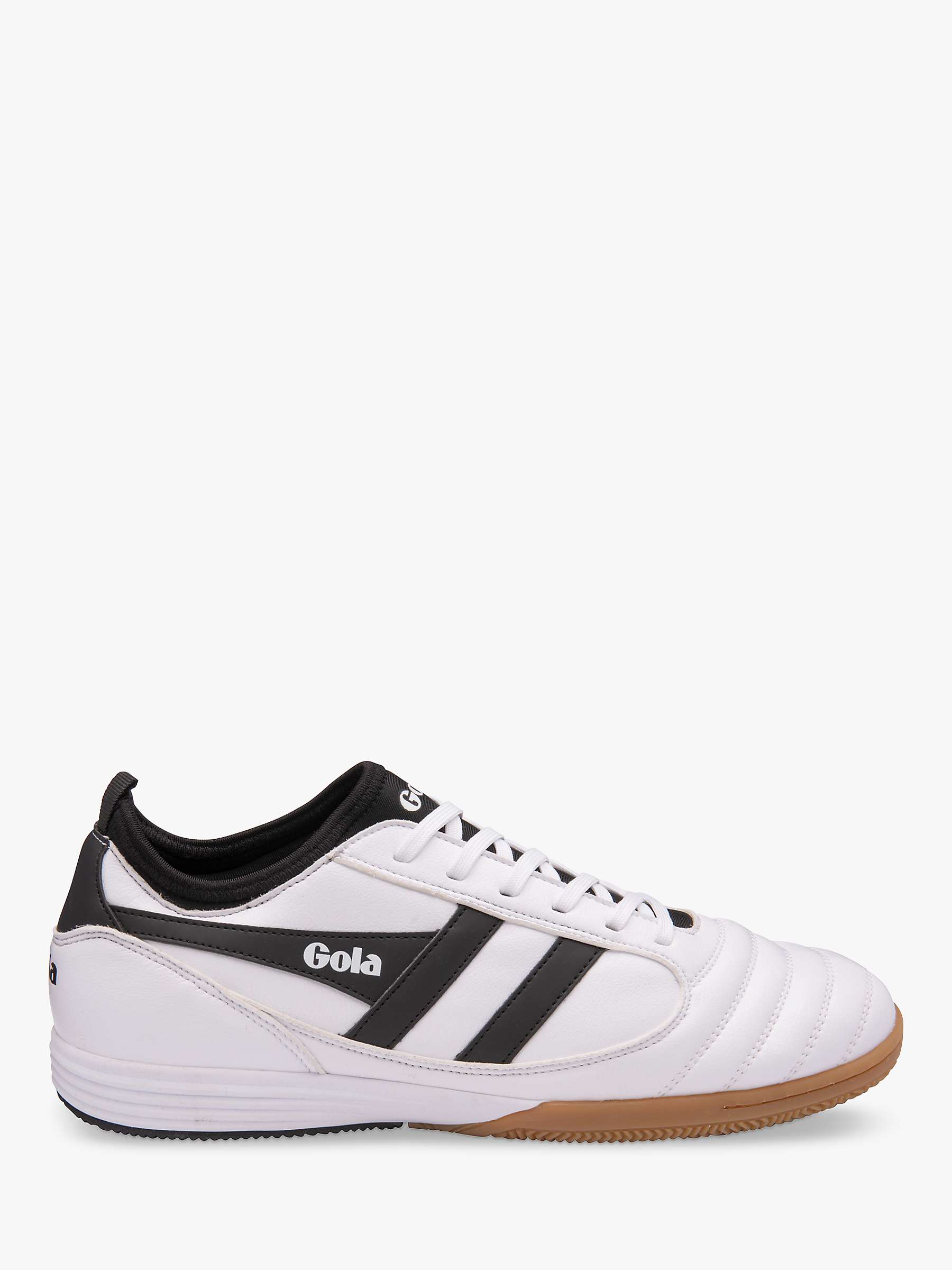 Buy Gola Performance Ceptor TX Football Trainers, White/Black Online at johnlewis.com