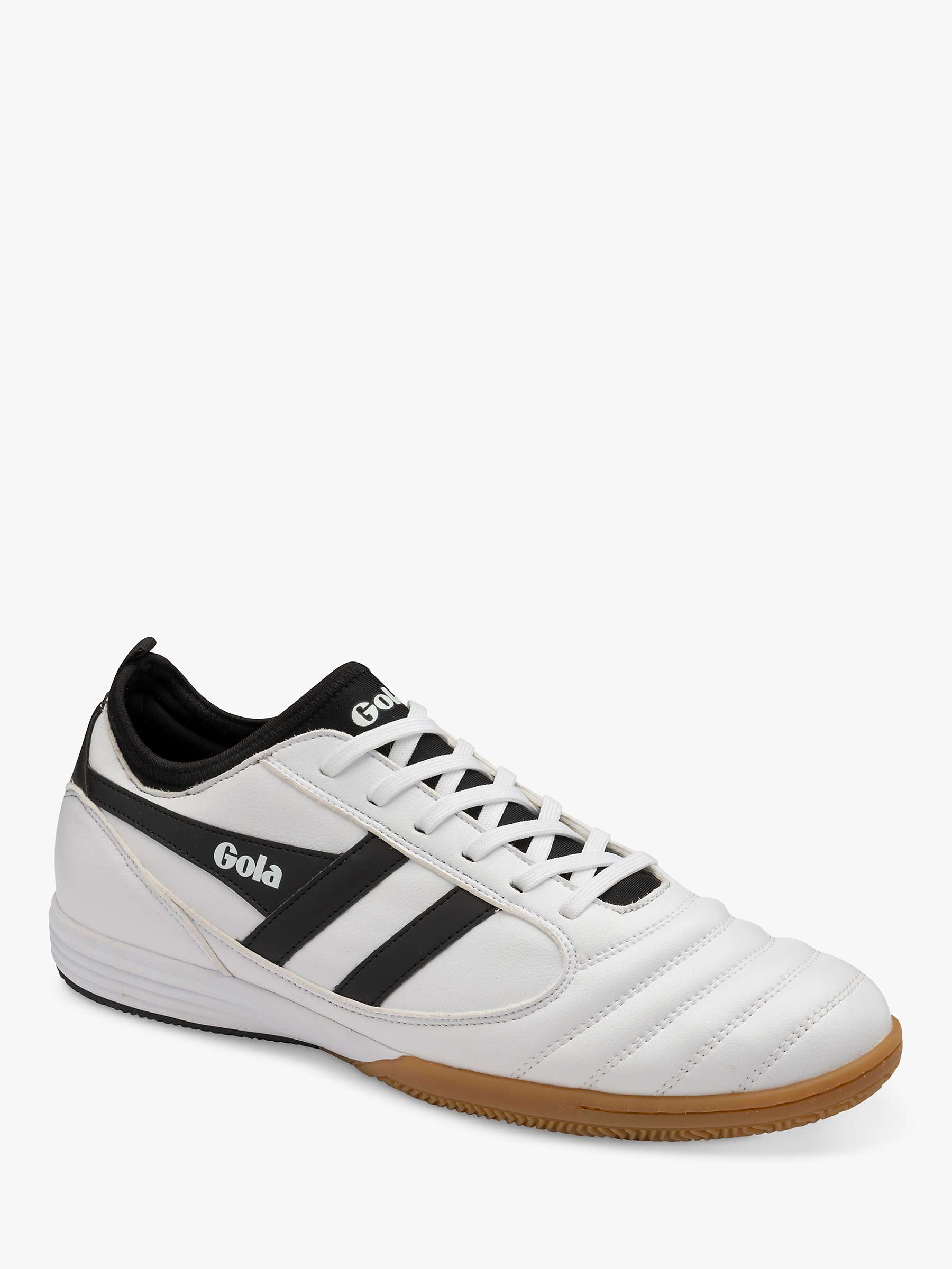 Buy Gola Performance Ceptor TX Football Trainers, White/Black Online at johnlewis.com