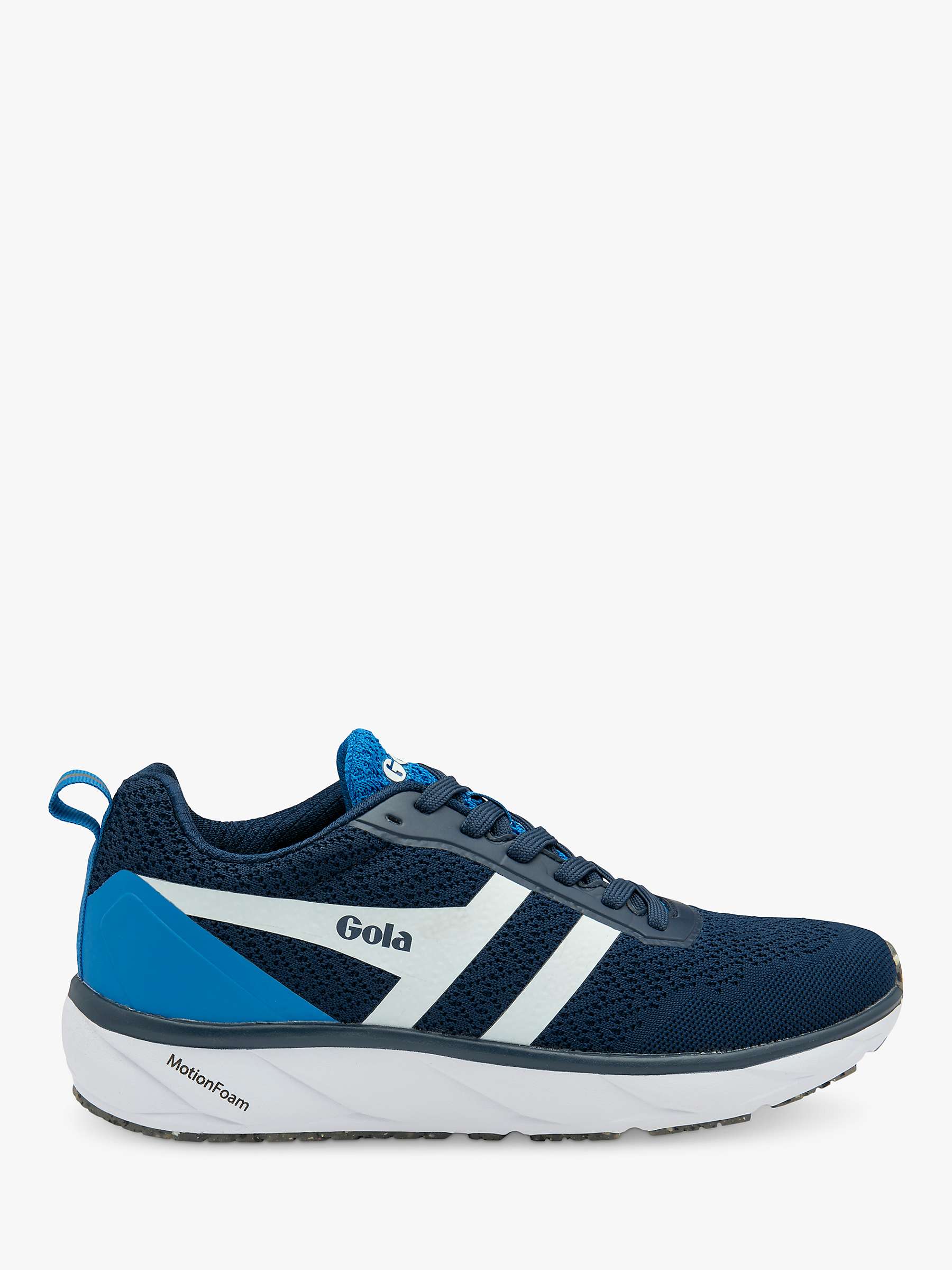 Buy Gola Performance Typhoon RMD Running Trainers, Navy/White Online at johnlewis.com