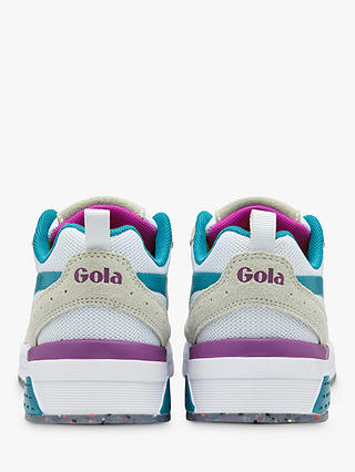 Gola Performance Women's Navis Work Out Trainers, White/Multi