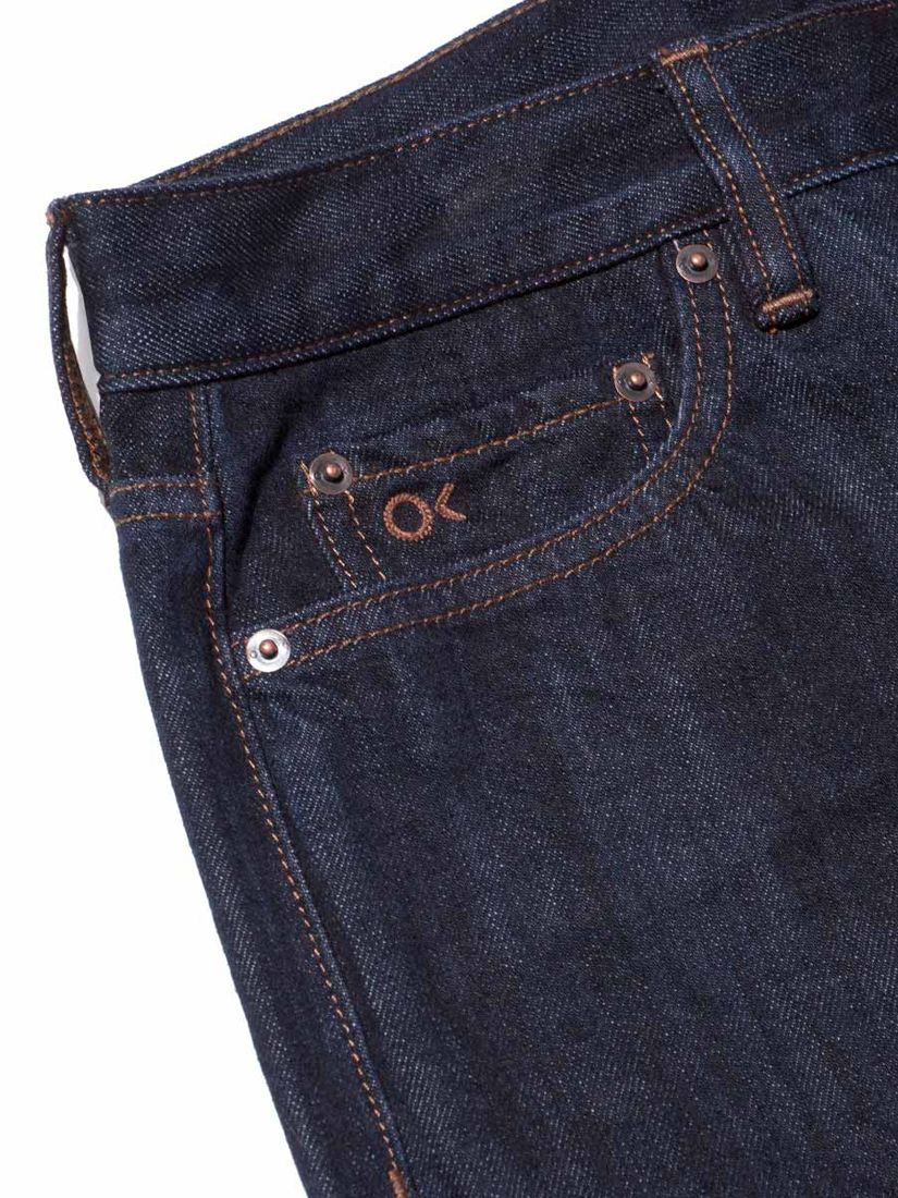 Buy Outerknown Local Straight Leg Jeans, Indigo Online at johnlewis.com