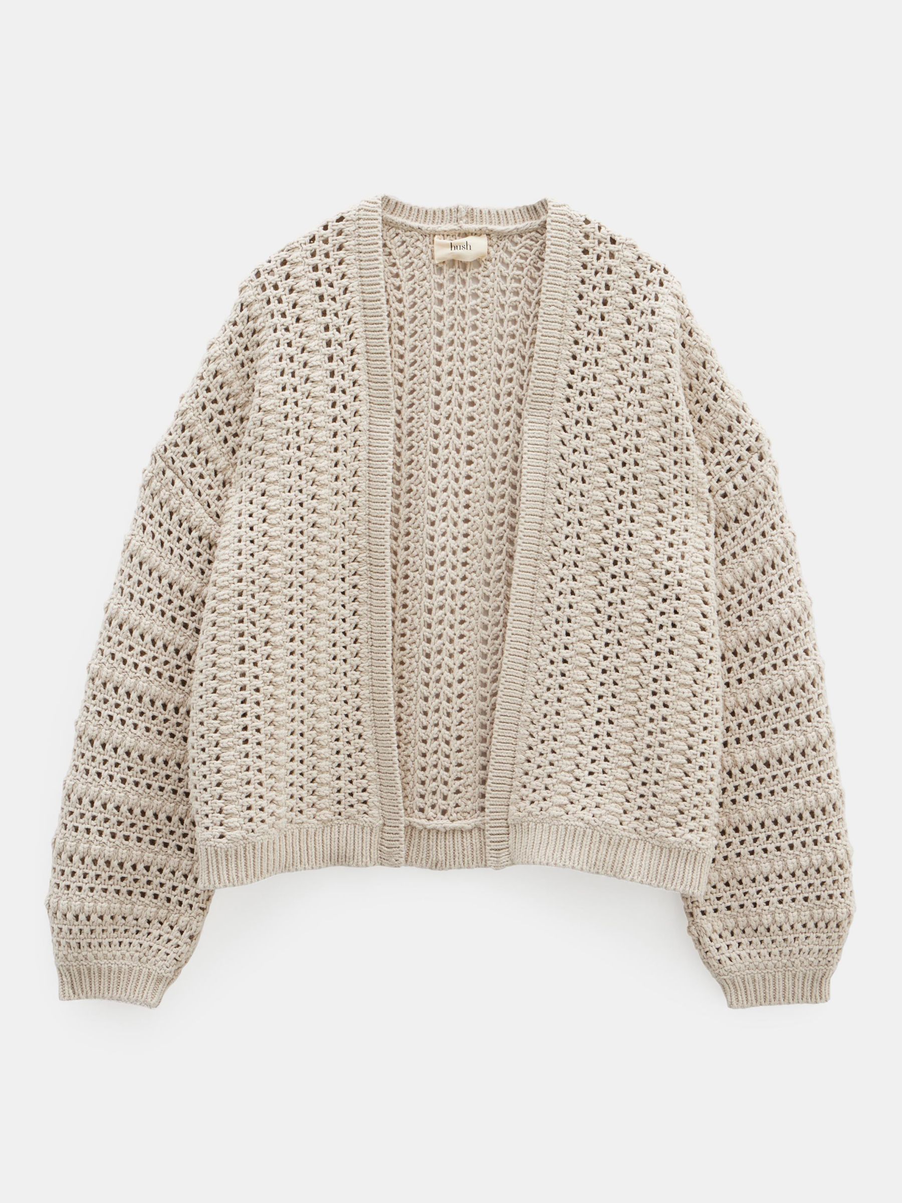 Buy HUSH Pixie Knitted Edge Cardigan Online at johnlewis.com