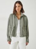 HUSH Melinda Utility Jacket, Green