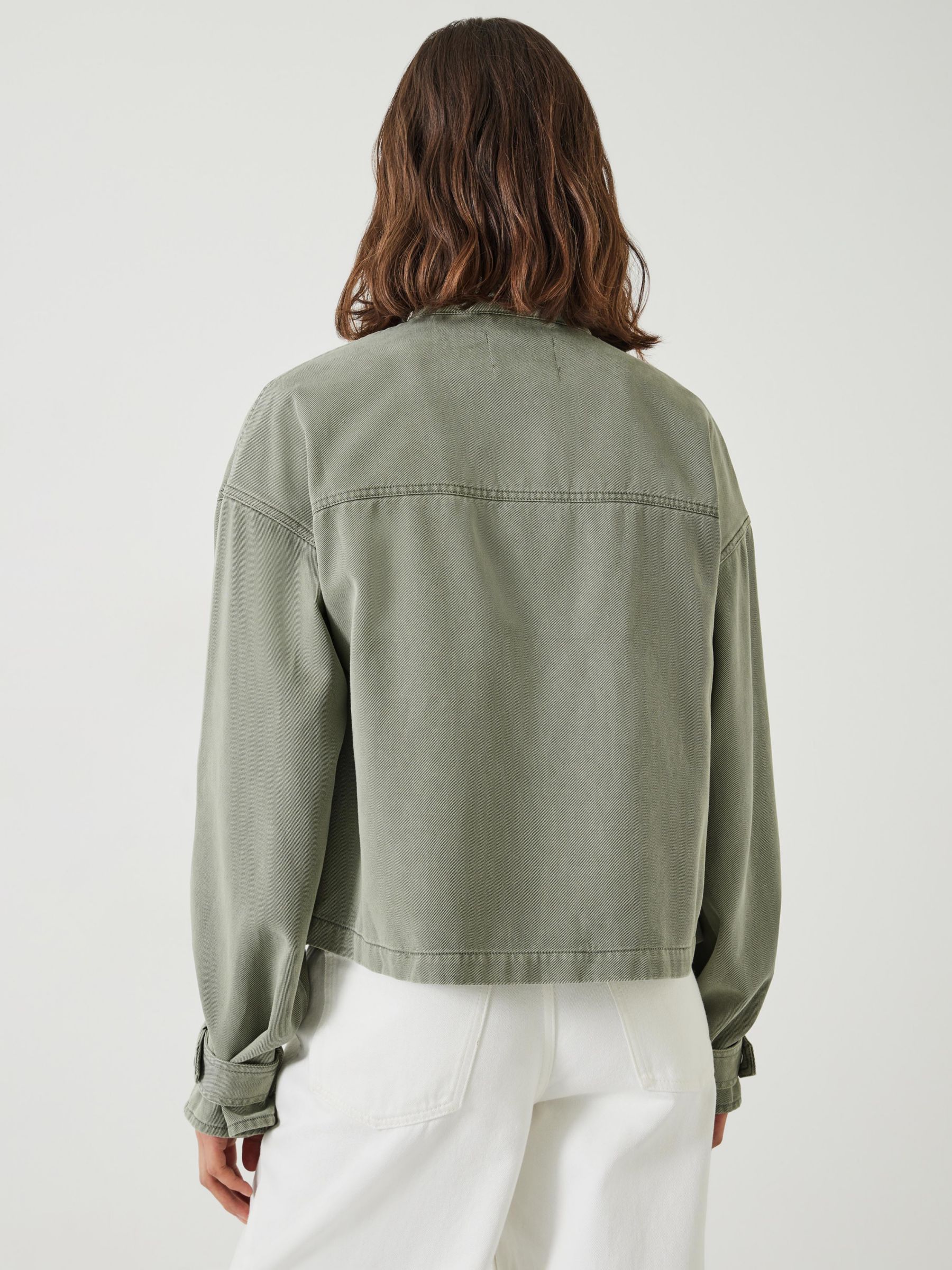 HUSH Melinda Utility Jacket, Green, 4