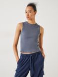 HUSH Elkin Ribbed Tank Top, Ash